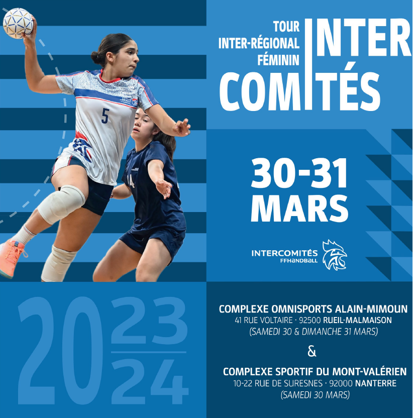 INTERCOMITES - Tour Inter-Régional Féminin à Rueil et Nanterre